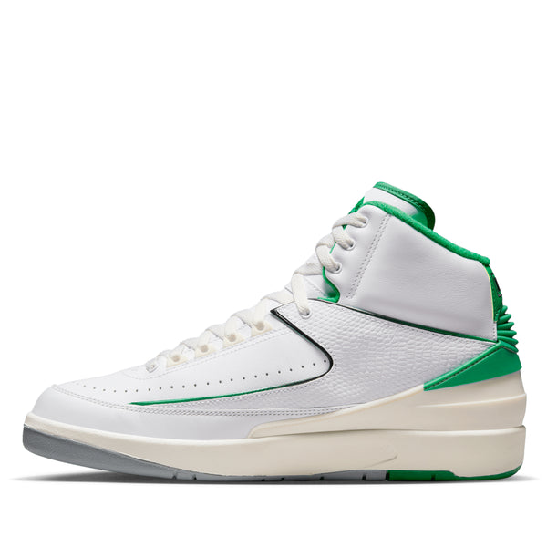 Nike - Men's Air Jordan 2 Retro Sneakers - (White/Green)
