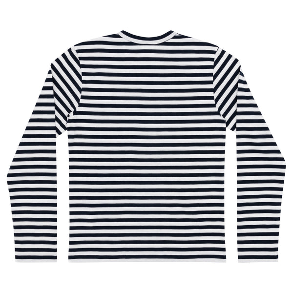 Dover Street Market - Haymarket Striped Long-Sleeved T-Shirt - (Navy)