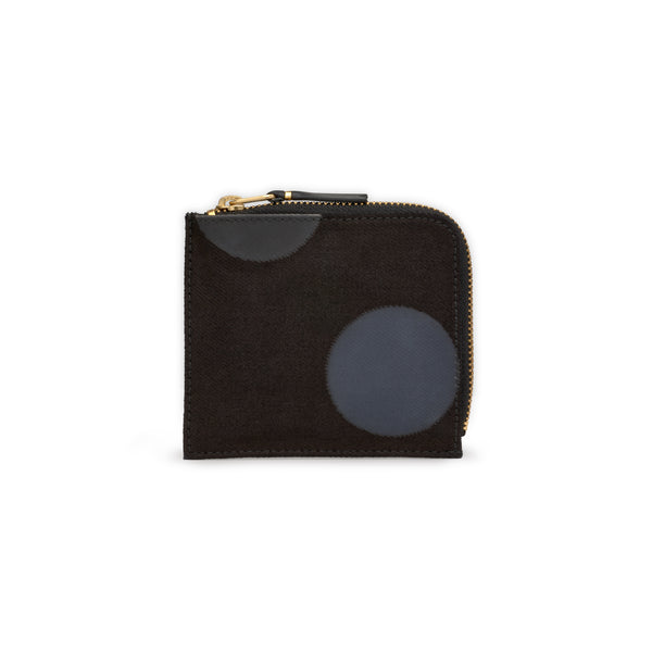 CDG Wallet - Rubber Dot Zip Around Wallet - (SA3100RD)
