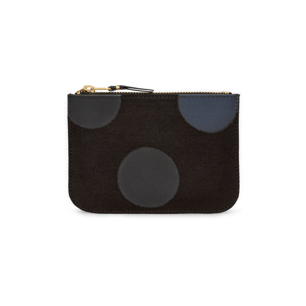 CDG Wallet - Rubber Dot Zip Pouch - (SA8100RD)