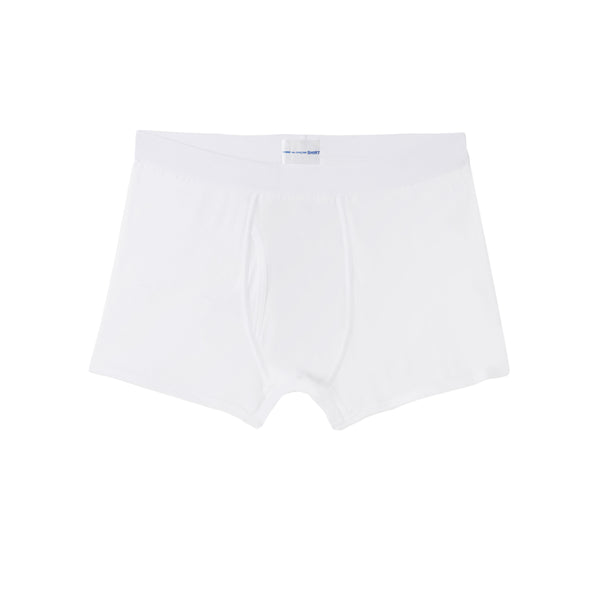 CDG Shirt Underwear - Sunspel Boxer - (White)