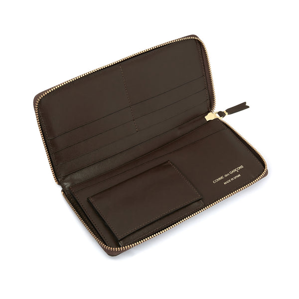 CDG Wallet - Classic Leather Wallet - (Brown SA0110)