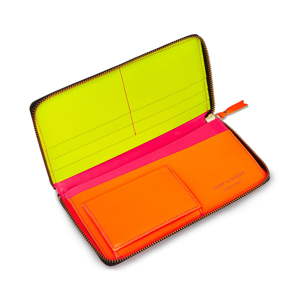 CDG Wallet - Super Fluo Wallet - (Pink SA0110SF)
