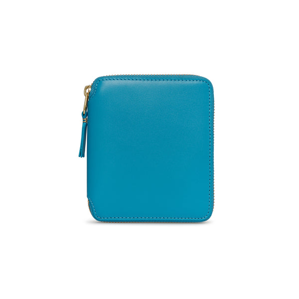 CDG Wallet - Classic Leather Full Zip Around Wallet - (Blue SA2100C)