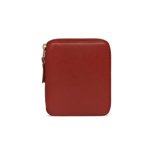 CDG Wallet - Classic Leather Full Zip Around Wallet - (Red SA2100C)