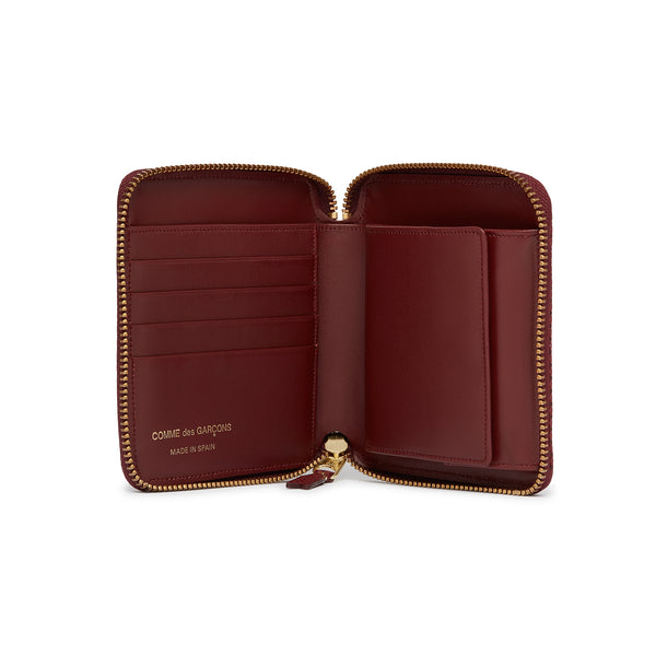 CDG Wallet - Luxury Group Full Zip Around Wallet - (Burgundy SA2100LG)