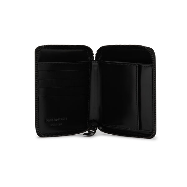 CDG Wallet - Very Black Full Zip Around Wallet - (SA2100VB)