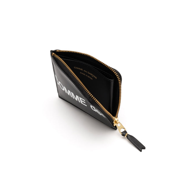 CDG Wallet - Huge Logo Zip Around Wallet - (Black SA3100HL)