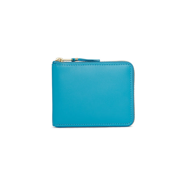 CDG Wallet - Classic Color Full Zip Around Wallet - (Blue SA7100)