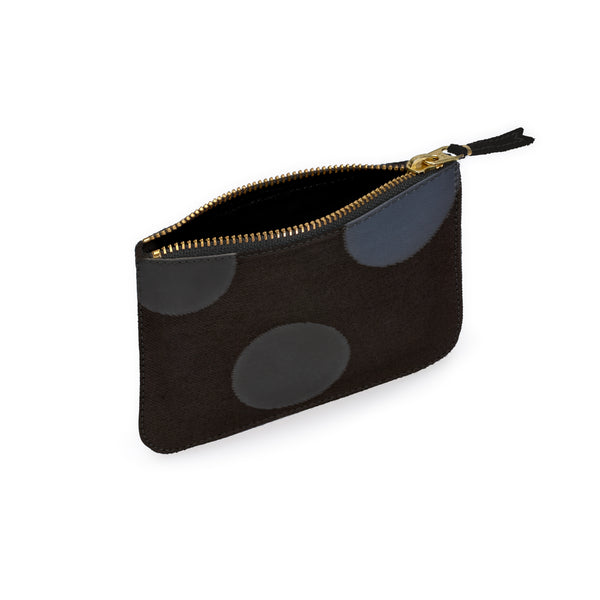 CDG Wallet - Rubber Dot Zip Pouch - (SA8100RD)