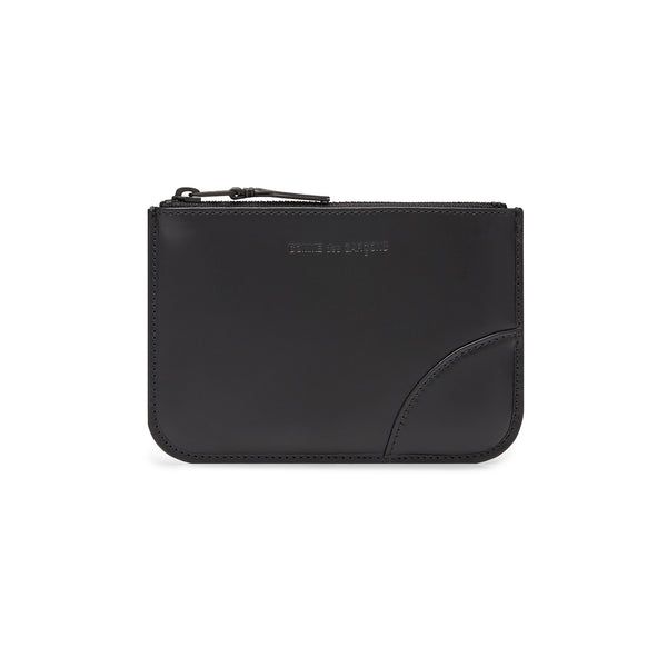 CDG Wallet - Very Black Zip Pouch - (Black SA8100VB)